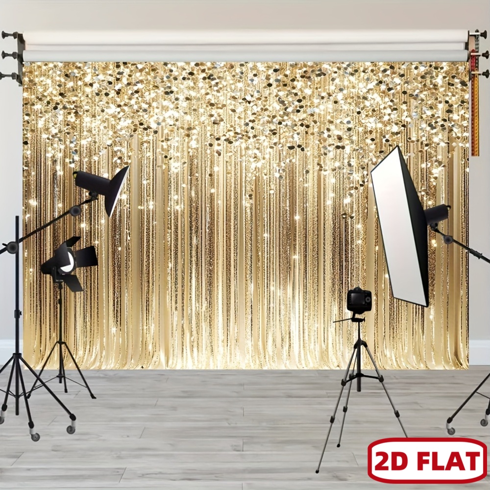 Wedding Backdrop Curtain - Toile de fond photographique 2D plate