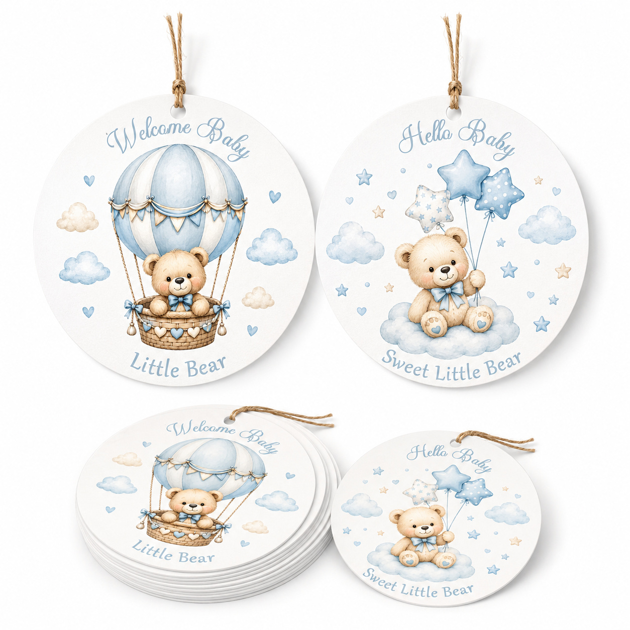 Wedding Packaging - Étiquettes de baptême personnalisées, étiquettes universelles,