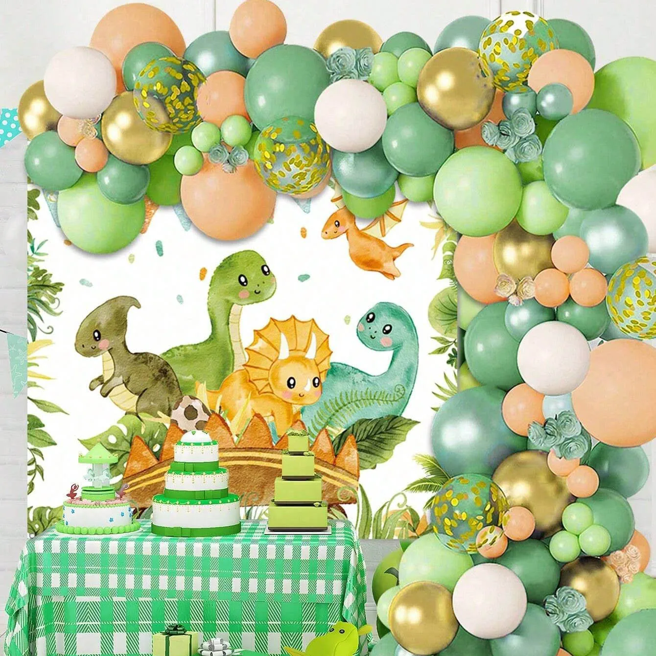 Wedding Balloon Arch - Ensemble de ballons dinosaure arc pour