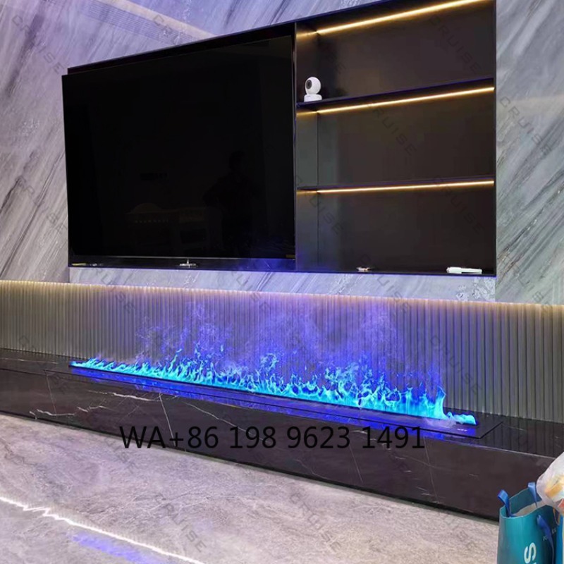 Wedding Led - Cheminée à vapeur 3D avec télécommande
