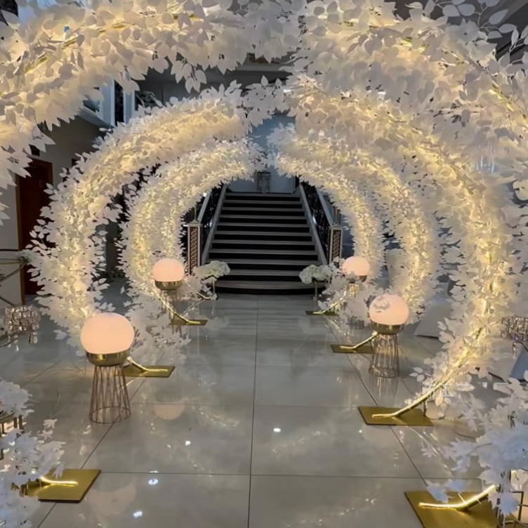 Wedding Balloon Arch - Support de ballons en métal plaqué