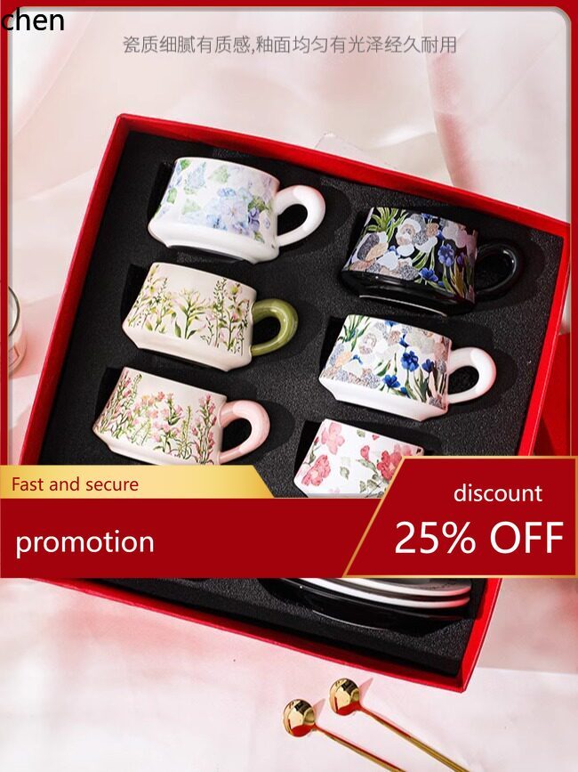 Wedding Favor Box - Coffret cadeau de tasses et soucoupes