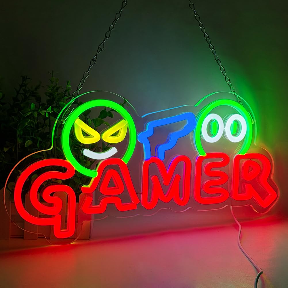 Enseigne néon LED Gamer, Lampe - Wedding Led avis et prix