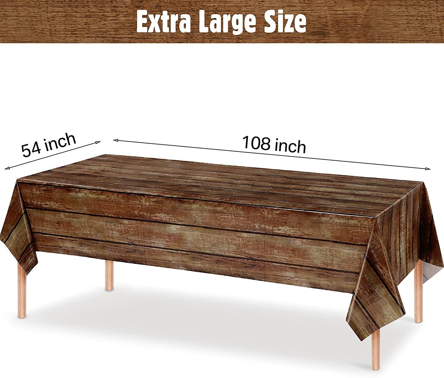 Nappe jetable à motif bois pou - Wedding Supply Rentals avis et prix