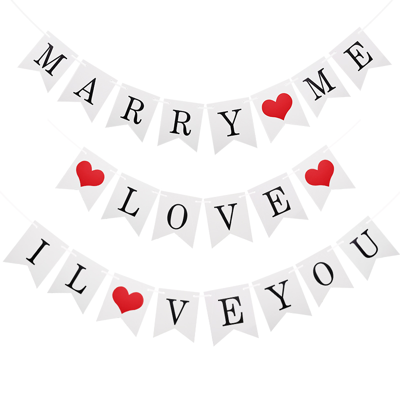 Bannière de mariage « Marry Me - Wedding Supply Rentals avis et prix