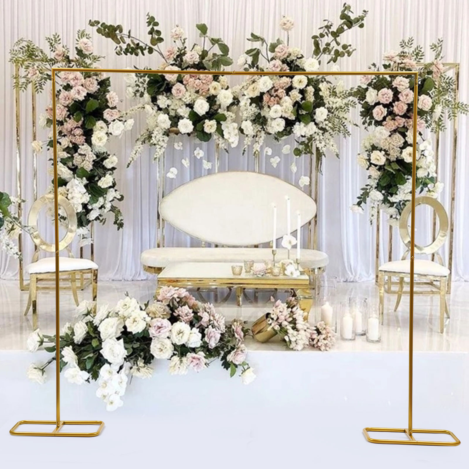 Arc de mariage doré 2.1x2m / 7 - Wedding Balloon Arch avis et prix