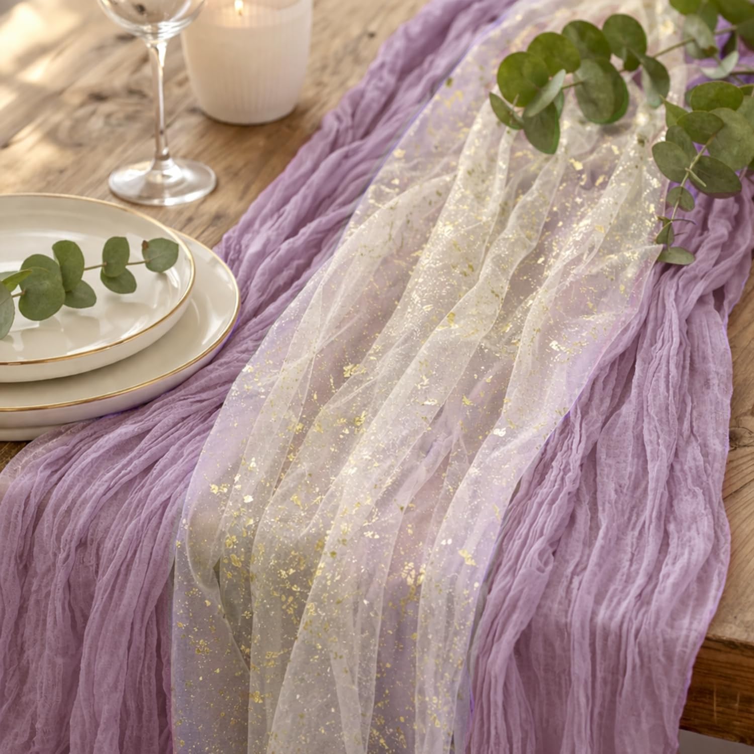 Lot de 2 Chemins de Table en T - Wedding Supply Rentals avis et prix