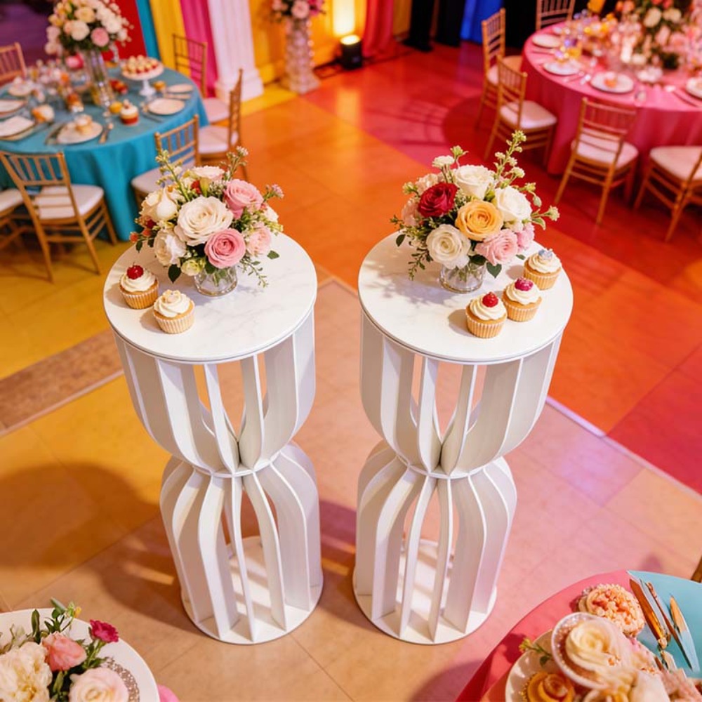 Support floral colonne romaine - Wedding Supply Rentals avis et prix