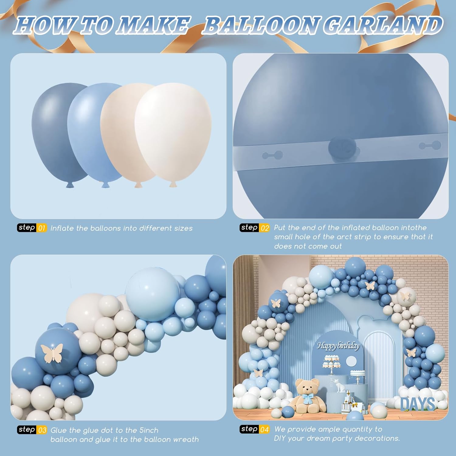 Kit d'arche de guirlande de ba - Wedding Balloon Arch avis et prix