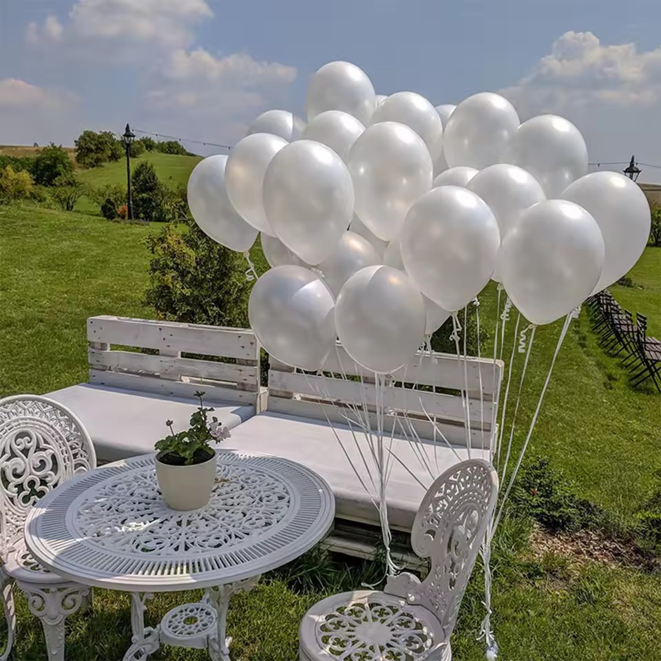 21 pièces ballons blancs nacré - Wedding Balloon Arch avis et prix
