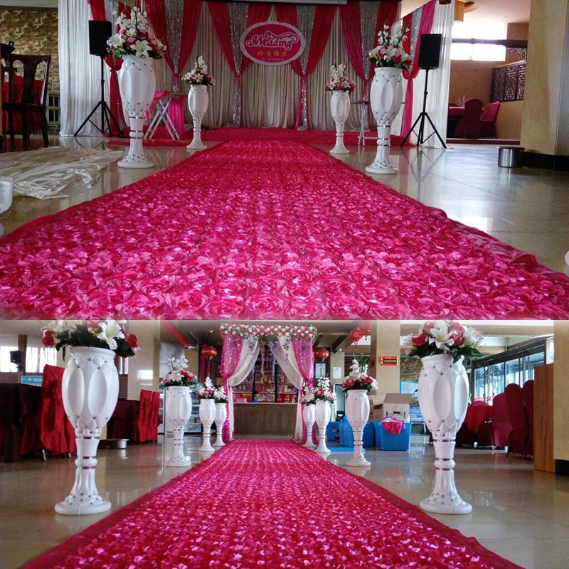 Tapis de mariage en satin de 1 - Wedding Backdrop Curtain avis et prix