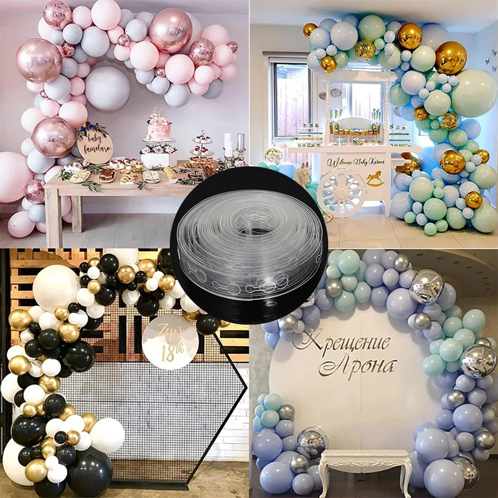 Bande de chaîne de ballons tra - Wedding Balloon Arch avis et prix
