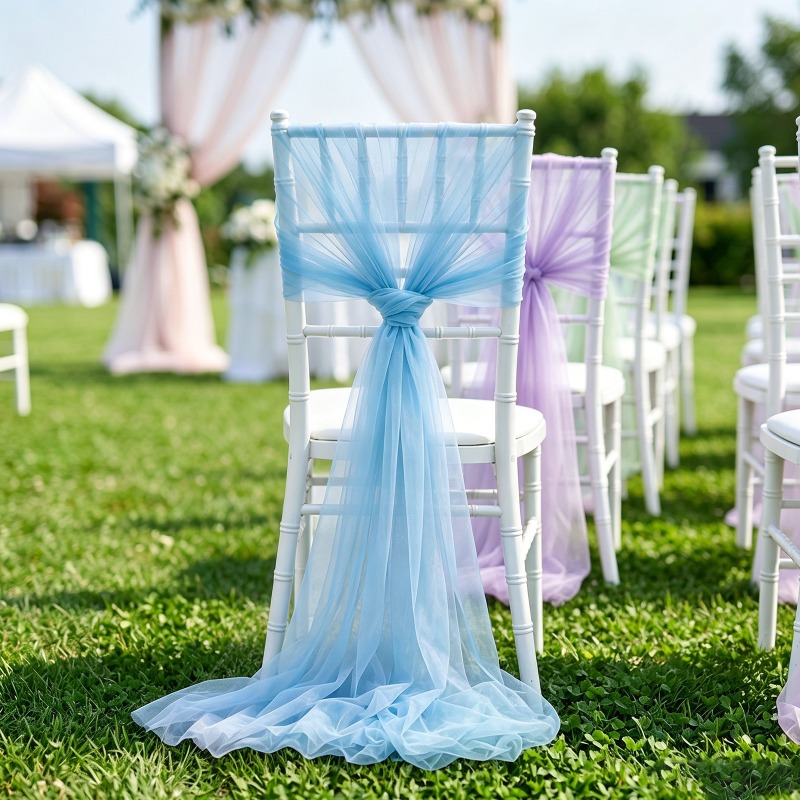 Rouleau de tissu en tulle suis - Wedding Ceremony Supply avis et prix
