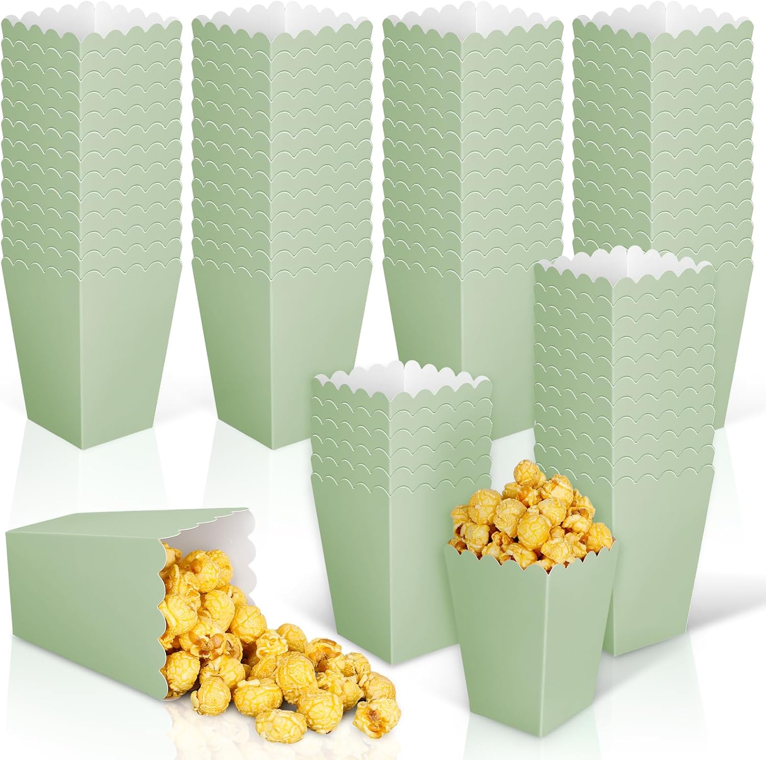 Mini boîtes à pop-corn vert sa - Wedding Favor Box avis et prix