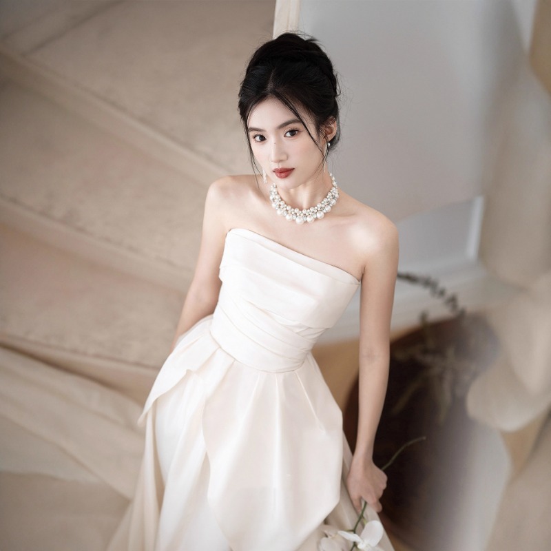 Robe de mariée sans bretelles  - Wedding Led avis et prix