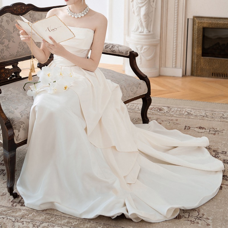 Robe de mariée sans bretelles  - Wedding Led avis et prix