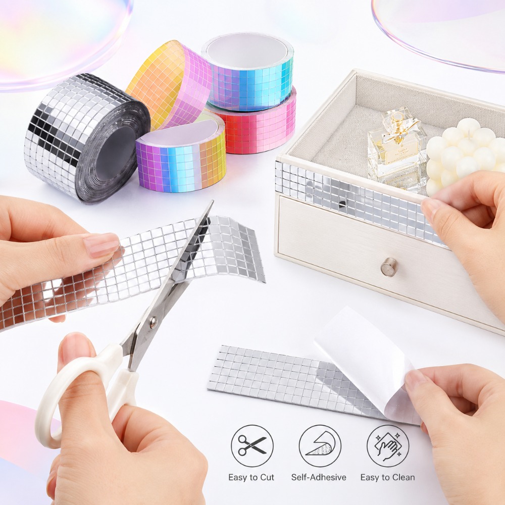 Mini mosaïques carrées autocol - Wedding Bathroom Supply Kit avis et prix